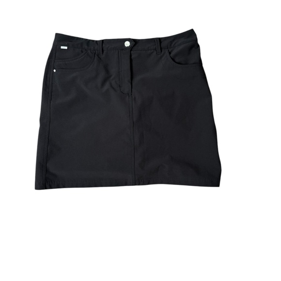 Nivo by Lancto Dresses & Skirts - Nivo by Lancto Golf Marika Skort Black Mini Skirt Size 8